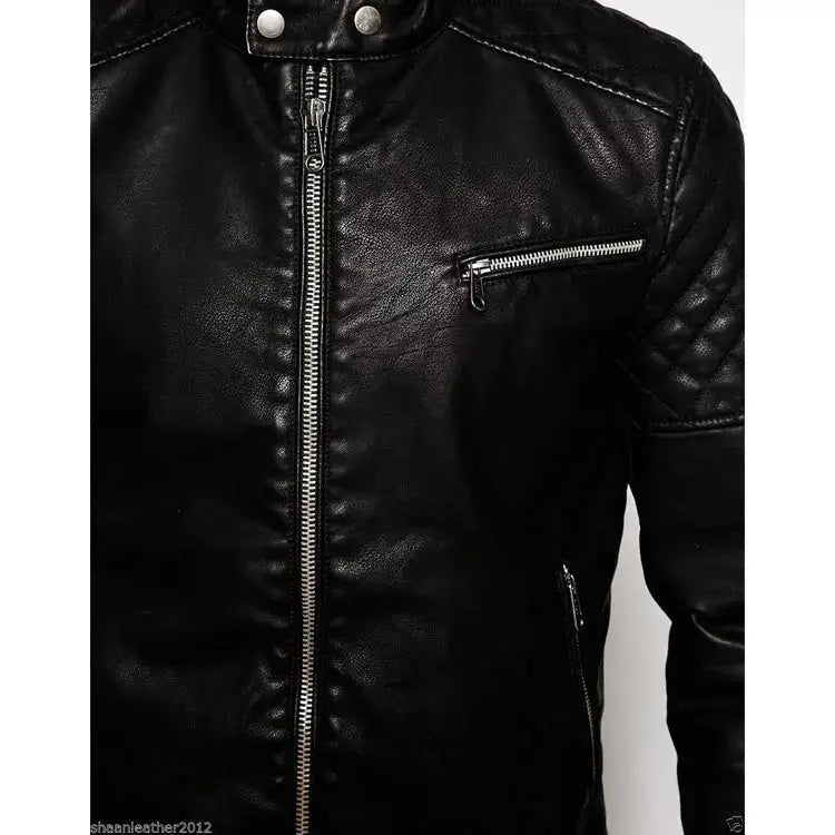 New Leather Biker Jacket