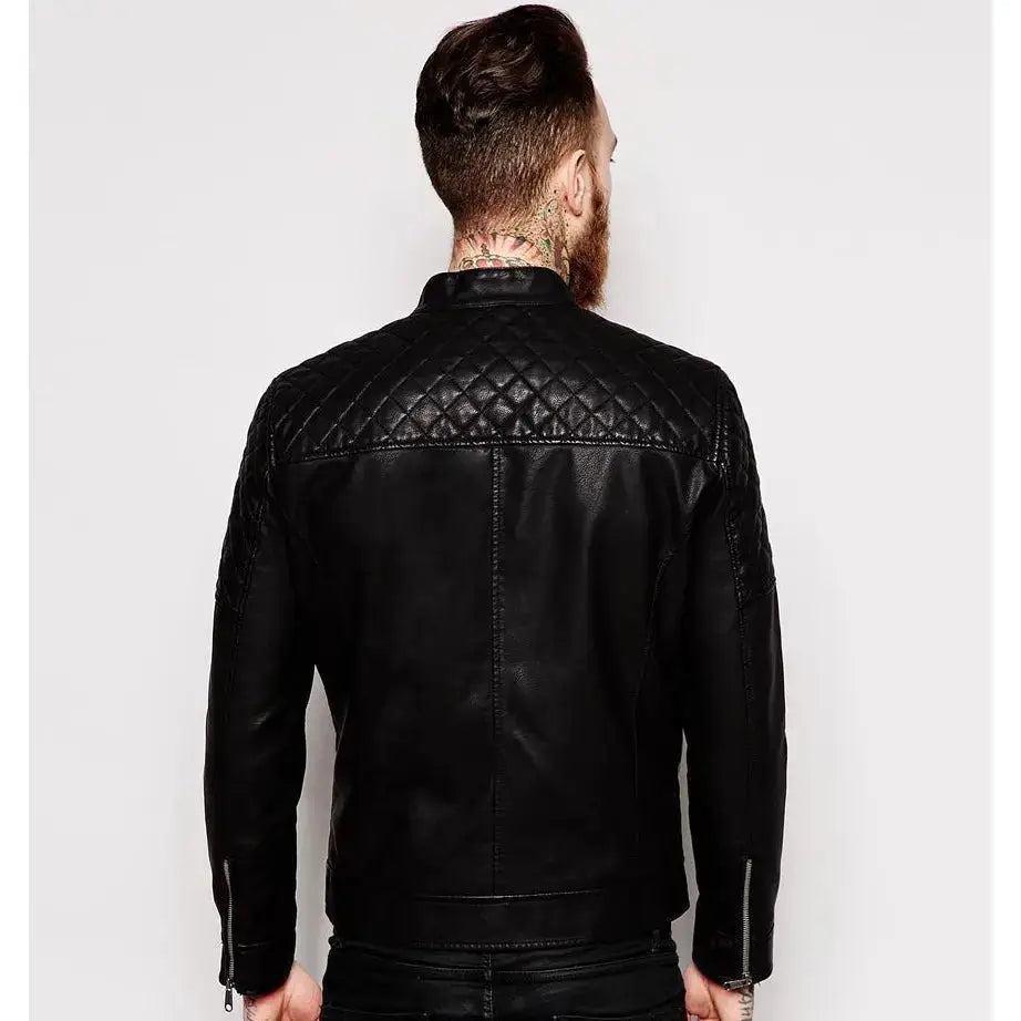 New Leather Biker Jacket